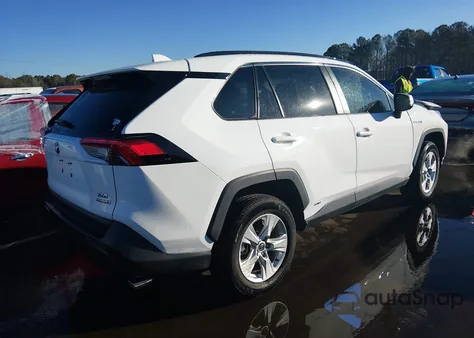 2020 Toyota Rav4 Hybrid Xle z USA, uszkodzony, nr VIN 2T3RWRFV4LW061638